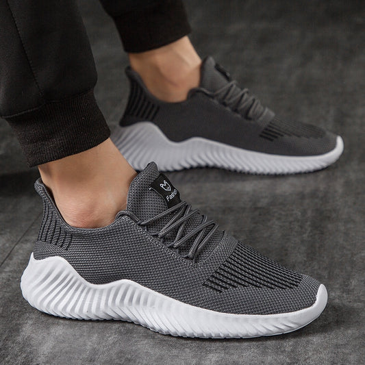 Shoes Men High Quality Male Sneakers Breathable White Fashion Gym Casual Light Walking Plus Size Footwear Zapatillas Hombre