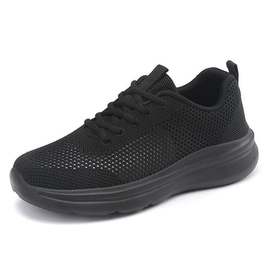 Hollow out breathable mesh casual sports shoes for women with soft soles lightweight running mesh shoes shoes