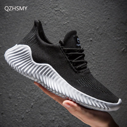 Shoes Men High Quality Male Sneakers Breathable White Fashion Gym Casual Light Walking Plus Size Footwear Zapatillas Hombre