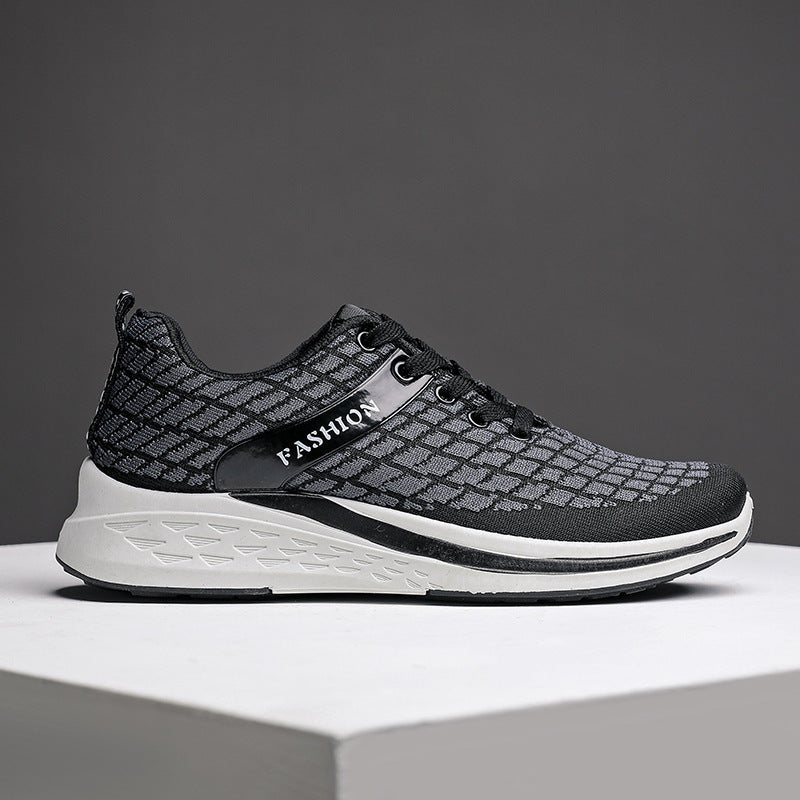 Spring And Autumn New Casual Shoes Mesh Breathable Running Shoes Fashion Sports Shoes Men