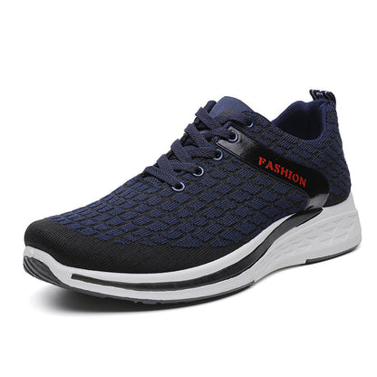 Spring And Autumn New Casual Shoes Mesh Breathable Running Shoes Fashion Sports Shoes Men