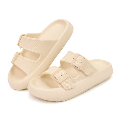 Soft slippers for women in summer anti slip shower slippers for home use cool slippers for men with thick soles