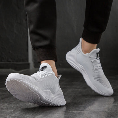 Shoes Men High Quality Male Sneakers Breathable White Fashion Gym Casual Light Walking Plus Size Footwear Zapatillas Hombre