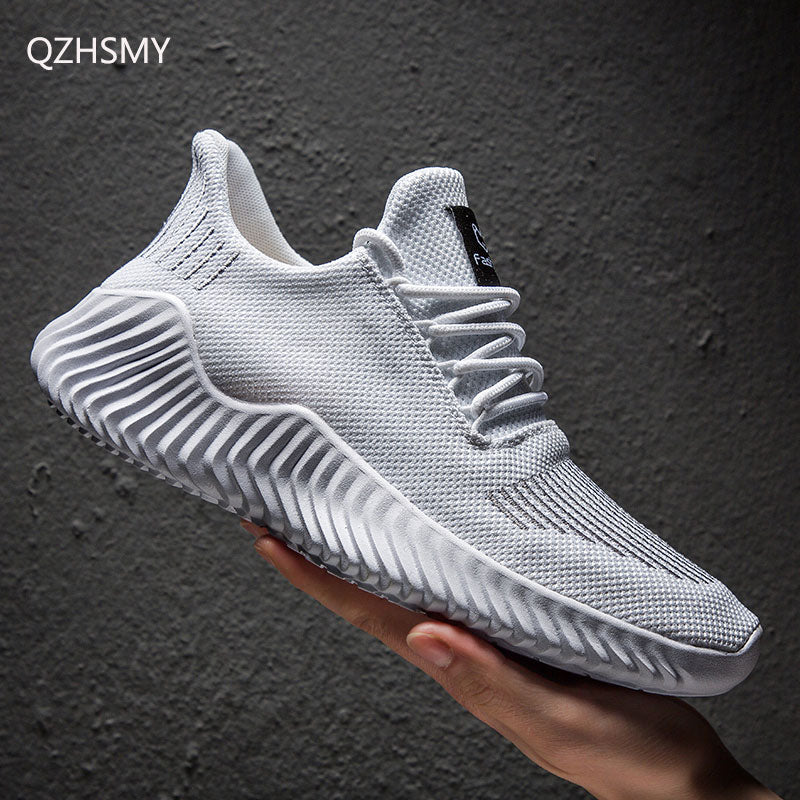 Shoes Men High Quality Male Sneakers Breathable White Fashion Gym Casual Light Walking Plus Size Footwear Zapatillas Hombre