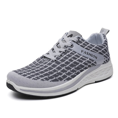 Spring And Autumn New Casual Shoes Mesh Breathable Running Shoes Fashion Sports Shoes Men