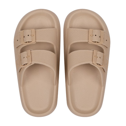 Soft slippers for women in summer anti slip shower slippers for home use cool slippers for men with thick soles