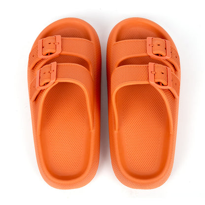 Soft slippers for women in summer anti slip shower slippers for home use cool slippers for men with thick soles