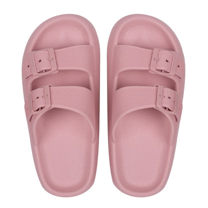 Soft slippers for women in summer anti slip shower slippers for home use cool slippers for men with thick soles